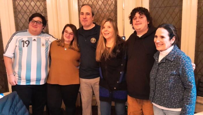 Ramiro y Camila Nuñez, Carlos Pellegrini y Silvina Rocca y Nicolas Tiscornia y Carolina Bicquard